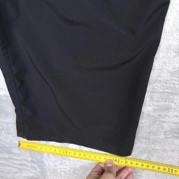 Nike Dri-Fit Black Track Pants Men Size M Lightweight Zip Hem Athletic Running - Picture 7 of 11